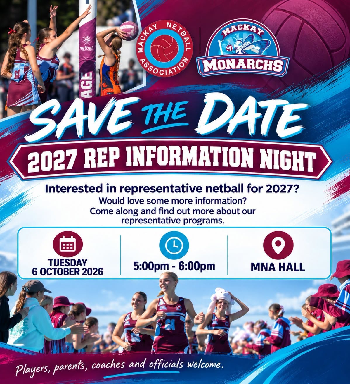 2027 REP - KEY DATES!