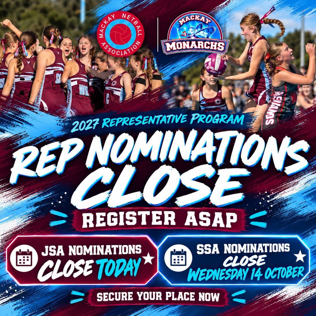 Last Chance to Nominate – 2027 MacKay Monarchs!